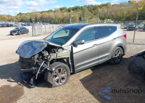 2013 Hyundai Santa Fe Sport z USA, uszkodzony, nr VIN 5XYZUDLBXDG004377